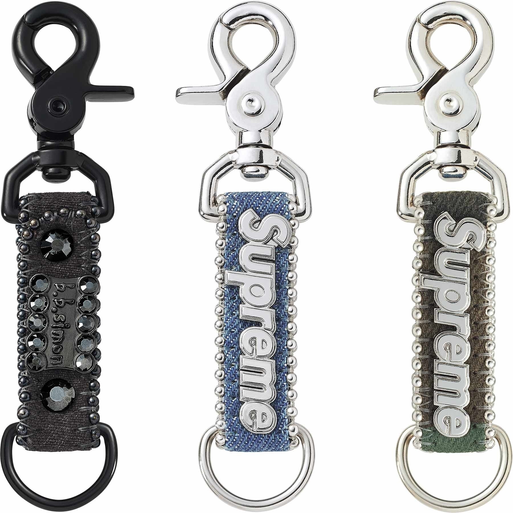 Supreme®/b.b. Simon Denim Keychain